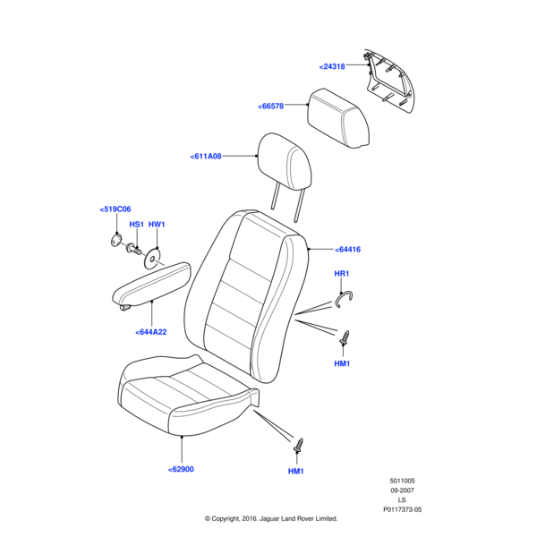 Land Rover Moulding