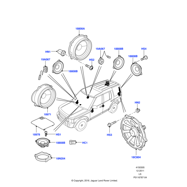 Land Rover Screw