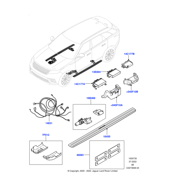 VPLYP0370 - Land Rover Kit - Fixing Parts