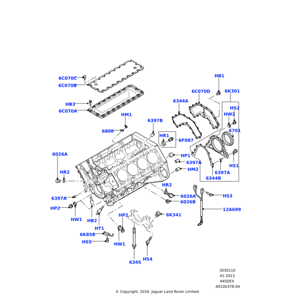 Land Rover Screw