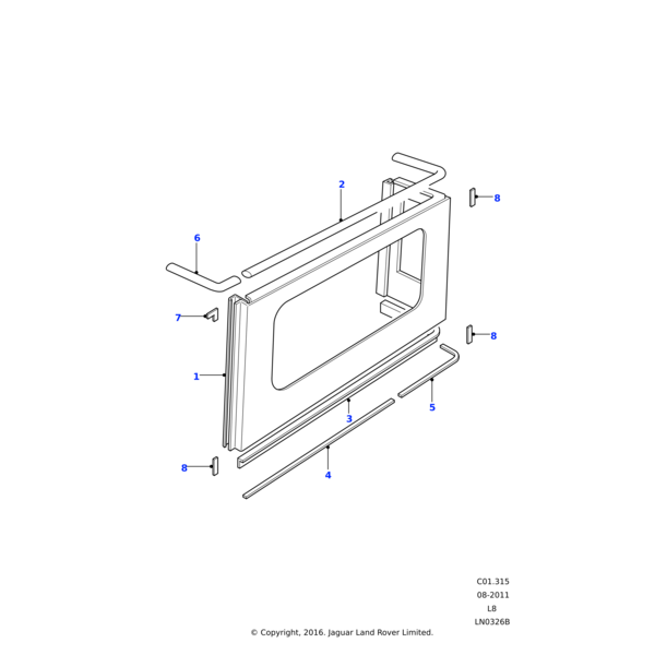 Land Rover Panel-bodyside