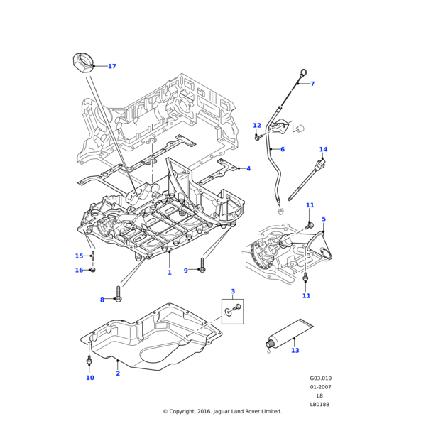 Land Rover Ölstands-Sensor
