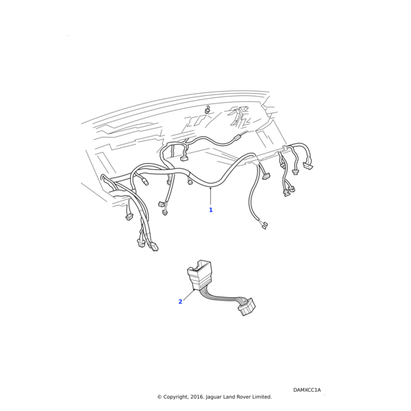 Land Rover Harness facia