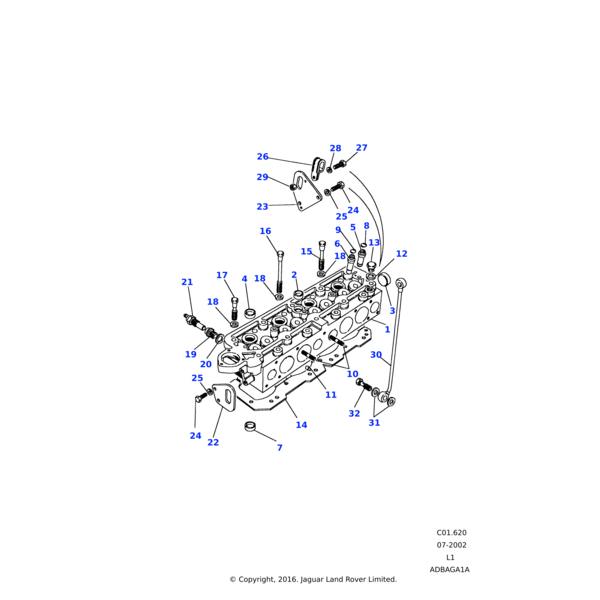 Land Rover Plug-core