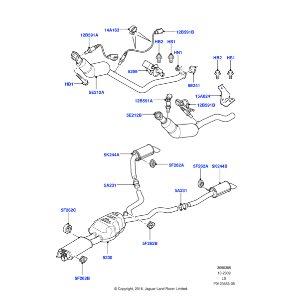 Land Rover Catalytic Converter