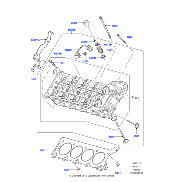 Land Rover Ventilfederkeil
