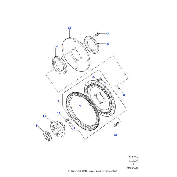 571134 - Land Rover Zentrierstift