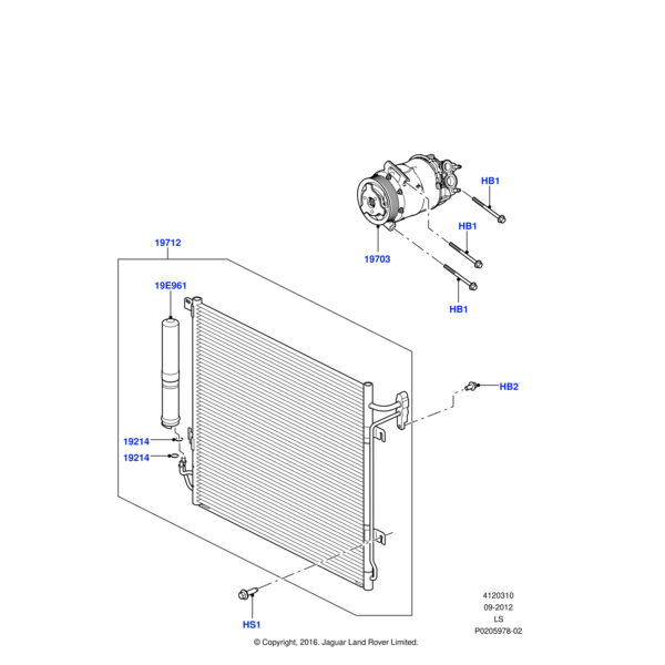 Land Rover Condenser