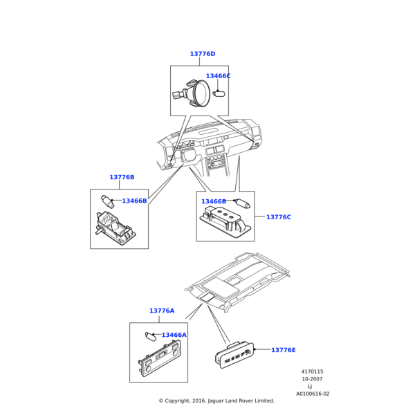Land Rover Leuchte