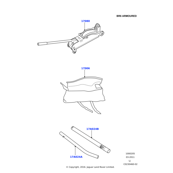 Land Rover Handle-Jack
