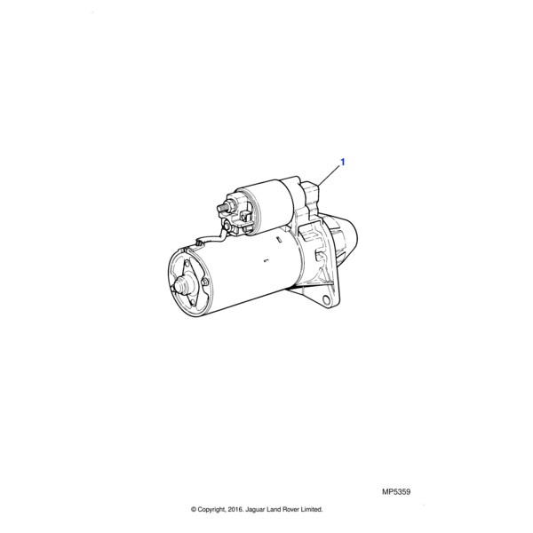 WL105001 - Jaguar Land Rover Washer-Spring