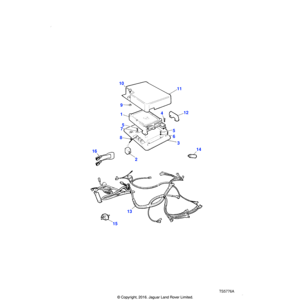 Land Rover Cover-electronic box