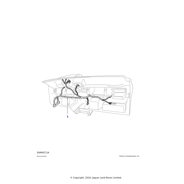 Land Rover Harness facia