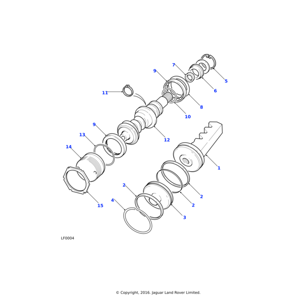 Land Rover Circlip