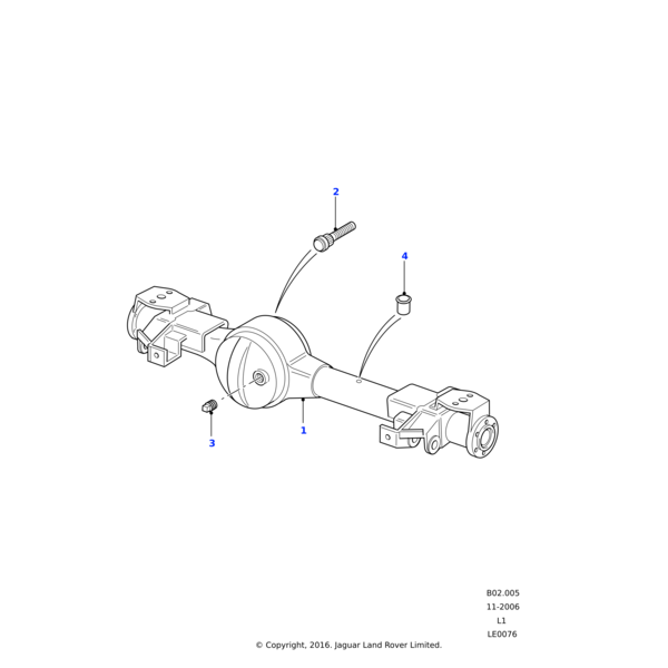 Land Rover Plug-drain/filler level