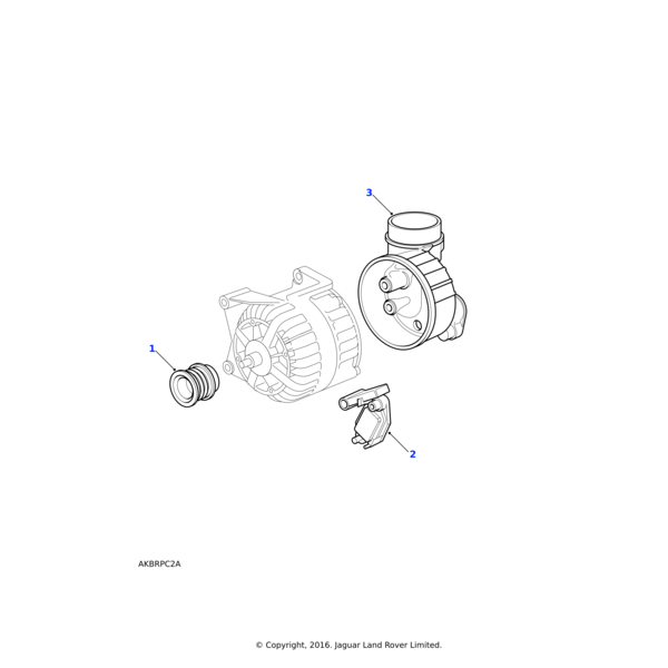 Land Rover Cover-terminal alternator