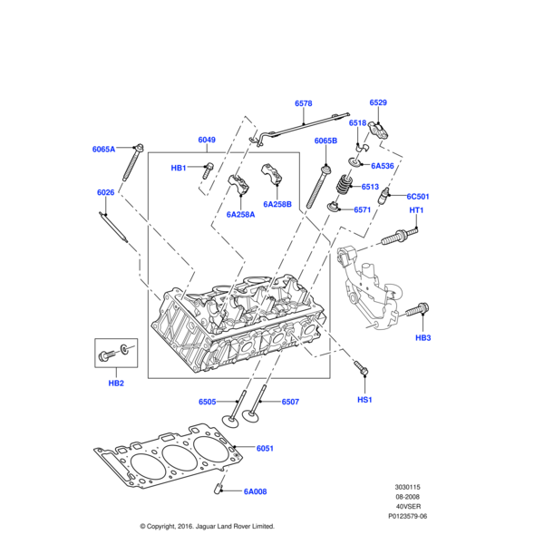 Land Rover Ölabschirmring - Ventilschaft